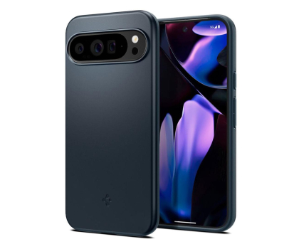 Etui / obudowa na smartfona Spigen Thin Fit do Google Pixel 9 Pro XL Metal Slate